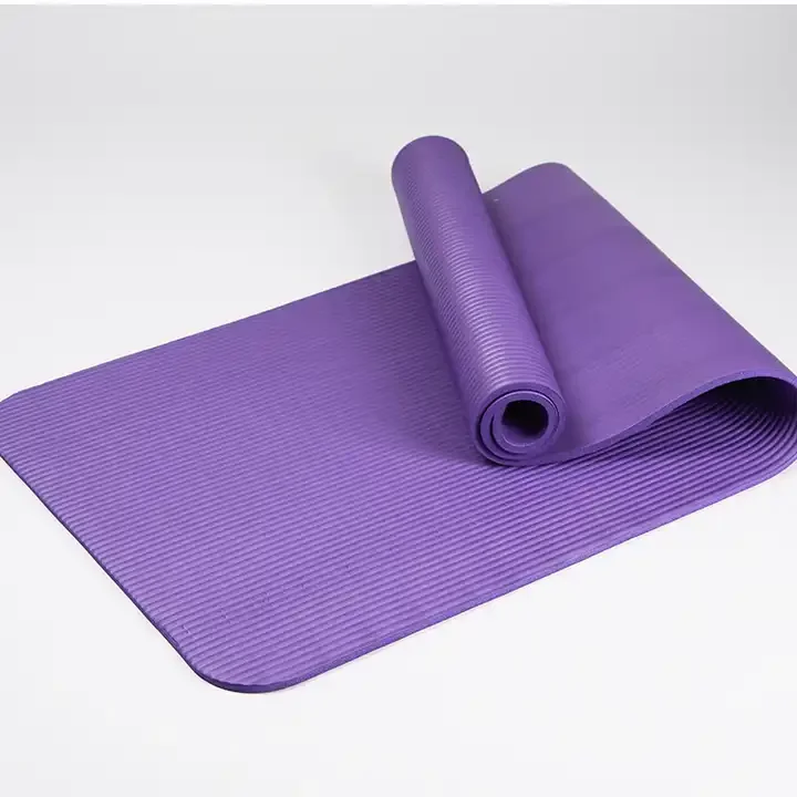 Yoga Mat Customized Logo Anti Slip 6mm Double Layered Wholesale Natural Purchase Tpe Yoga Mat