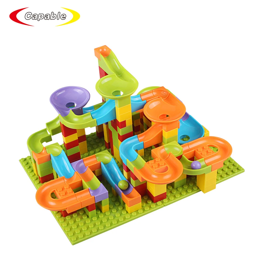 marble run building block set