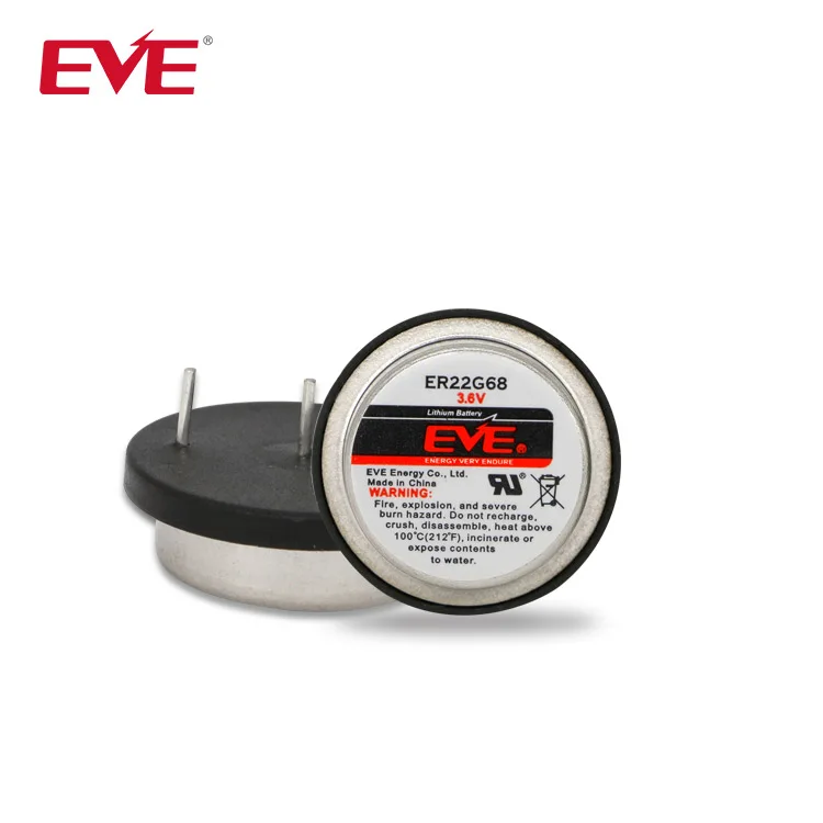 Eve Lithium Primary Battery Er22g68 Disposable Batteries 3.6v 400mah ...