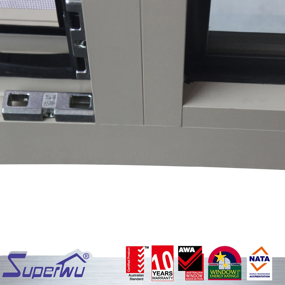 Australia standard aluminum windows and doors aluminium tilt and turn windows wholesale