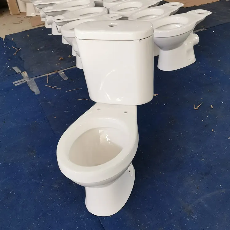 Bathroom washdown two piece ceramic toilet wc sizes