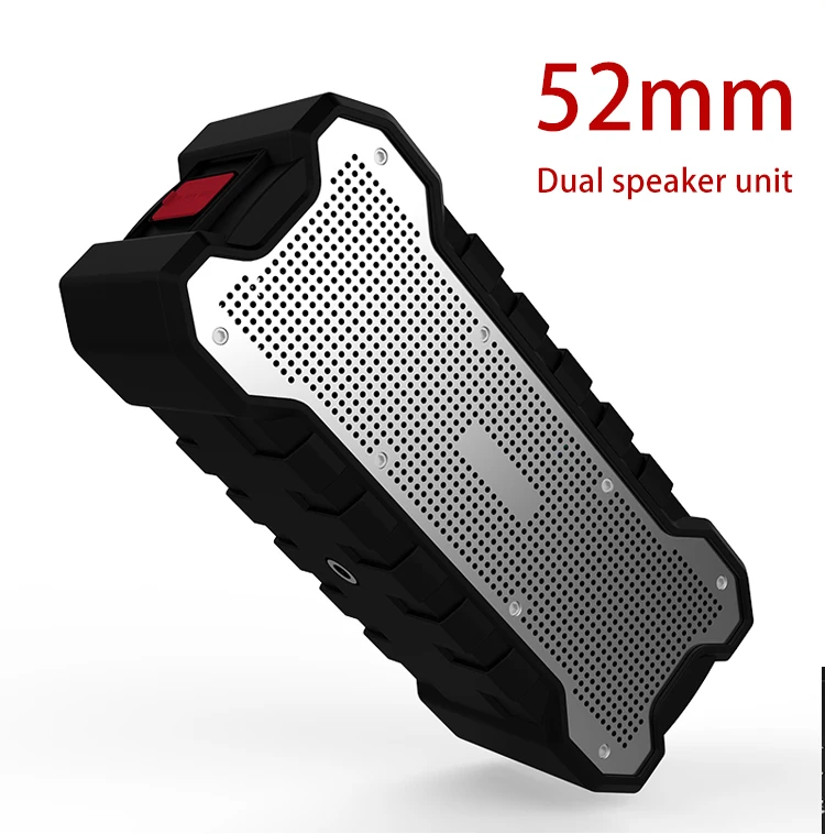 Hot Sale Portable Stereo Waterproof IPX7 BT Subwoofer Deep Bass Outdoor Wireless Speaker With Big Capacity Battery - ANKUX.COM