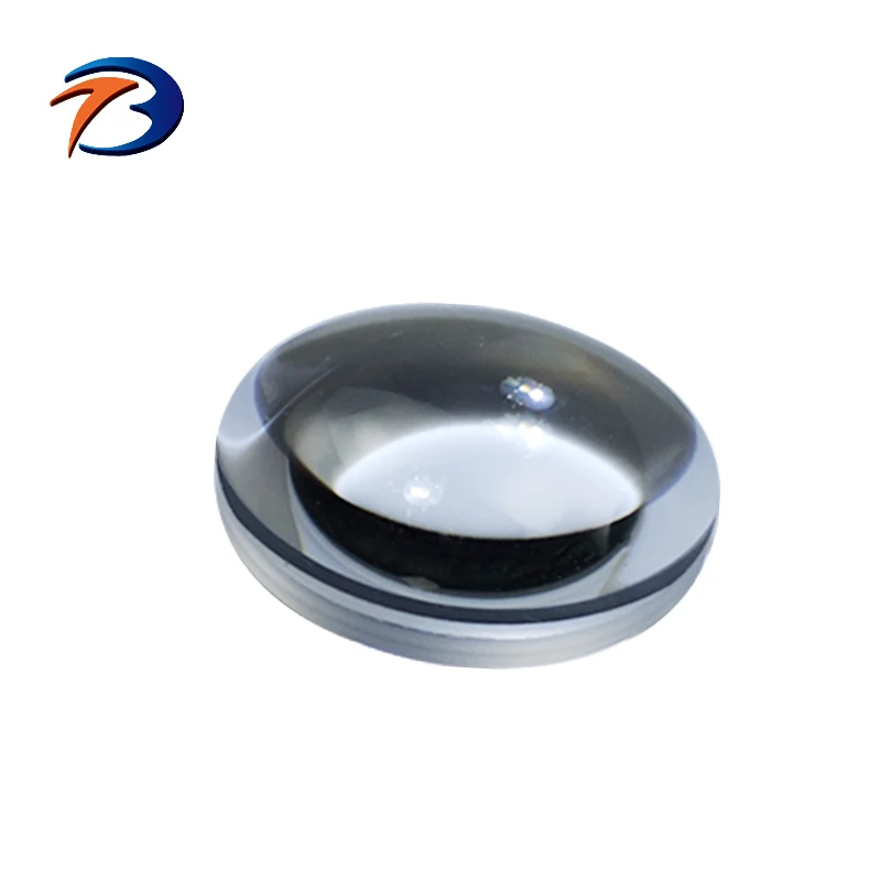 Optical fused silica quartz biconvex lens ir laser glass double convex lens