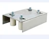 zinc plated Sliding Gate Roller Guide Bracket with nylon wheel