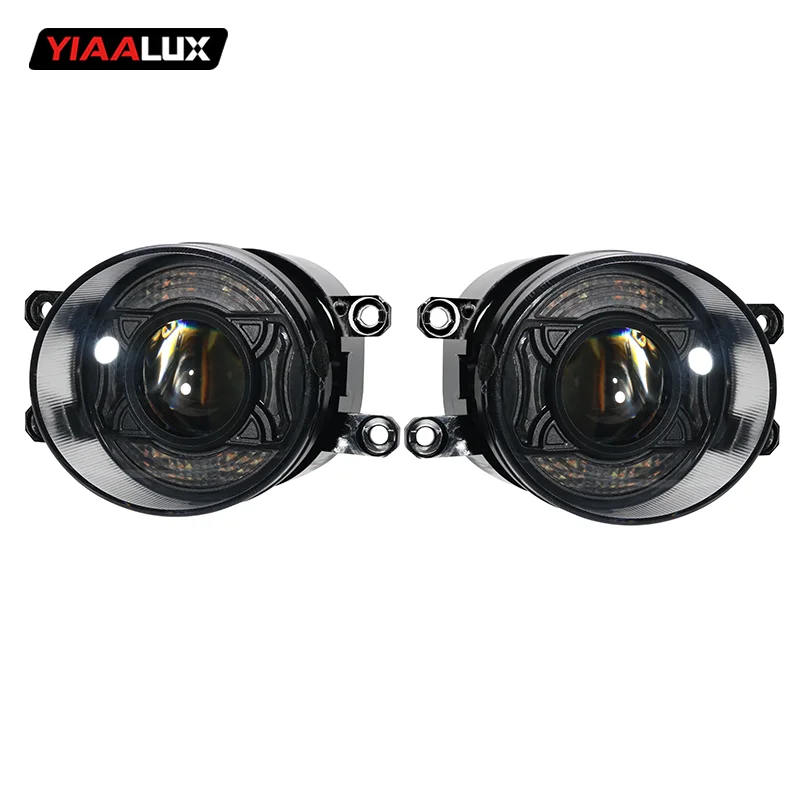 Plug and Play 3.5 Inches Single Lens Halo Angel Fog Light for Toyota with Super Bright LEDs and IP67 Waterproof supplier