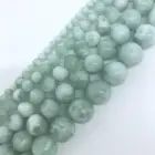The Newest Amazonite Smooth Round Gemstone Natural Stone Beads for Jewelry Making
