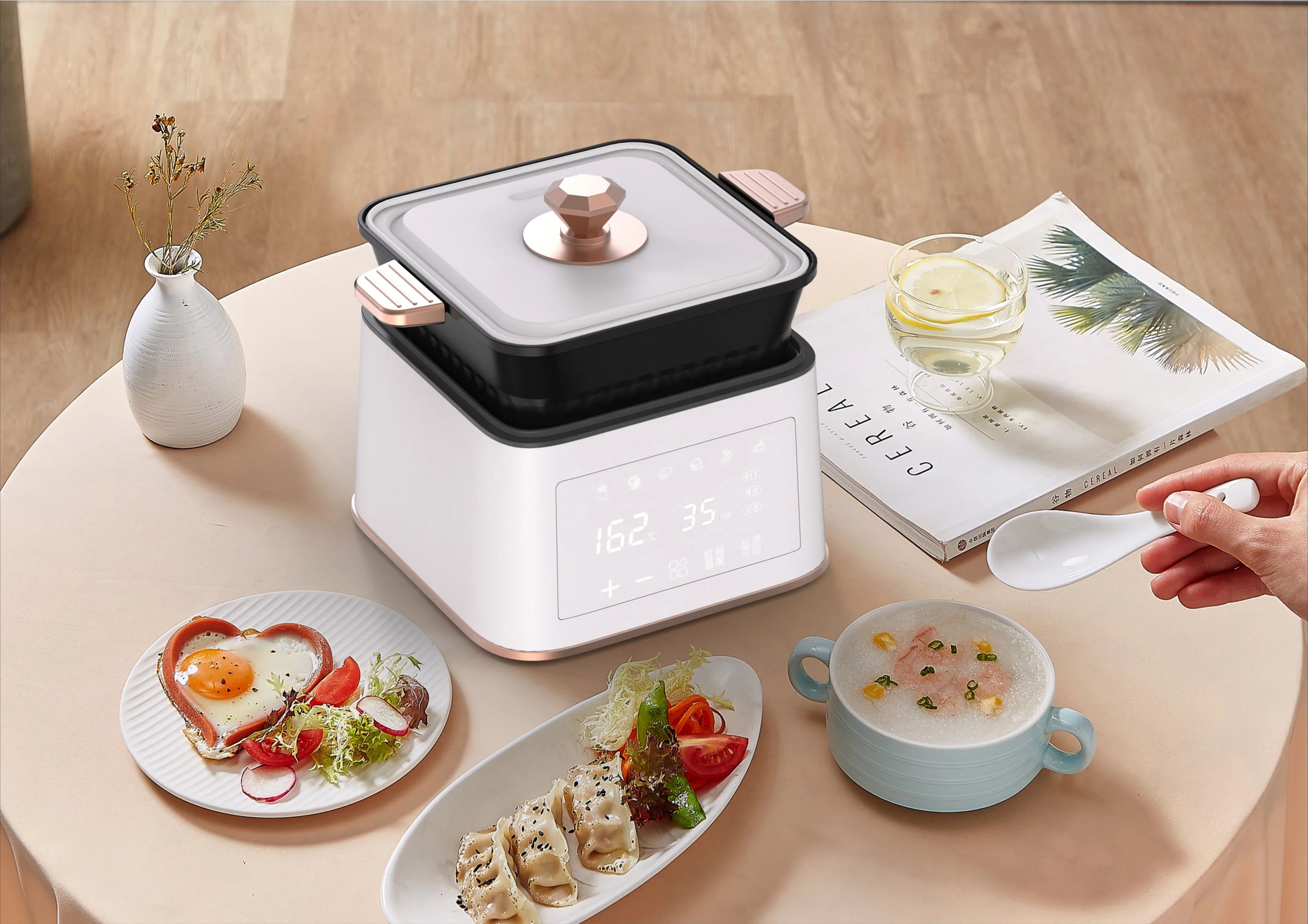 2022 Newest Design Actifry Air Fryer Tefal Touch Sensor Control Buy