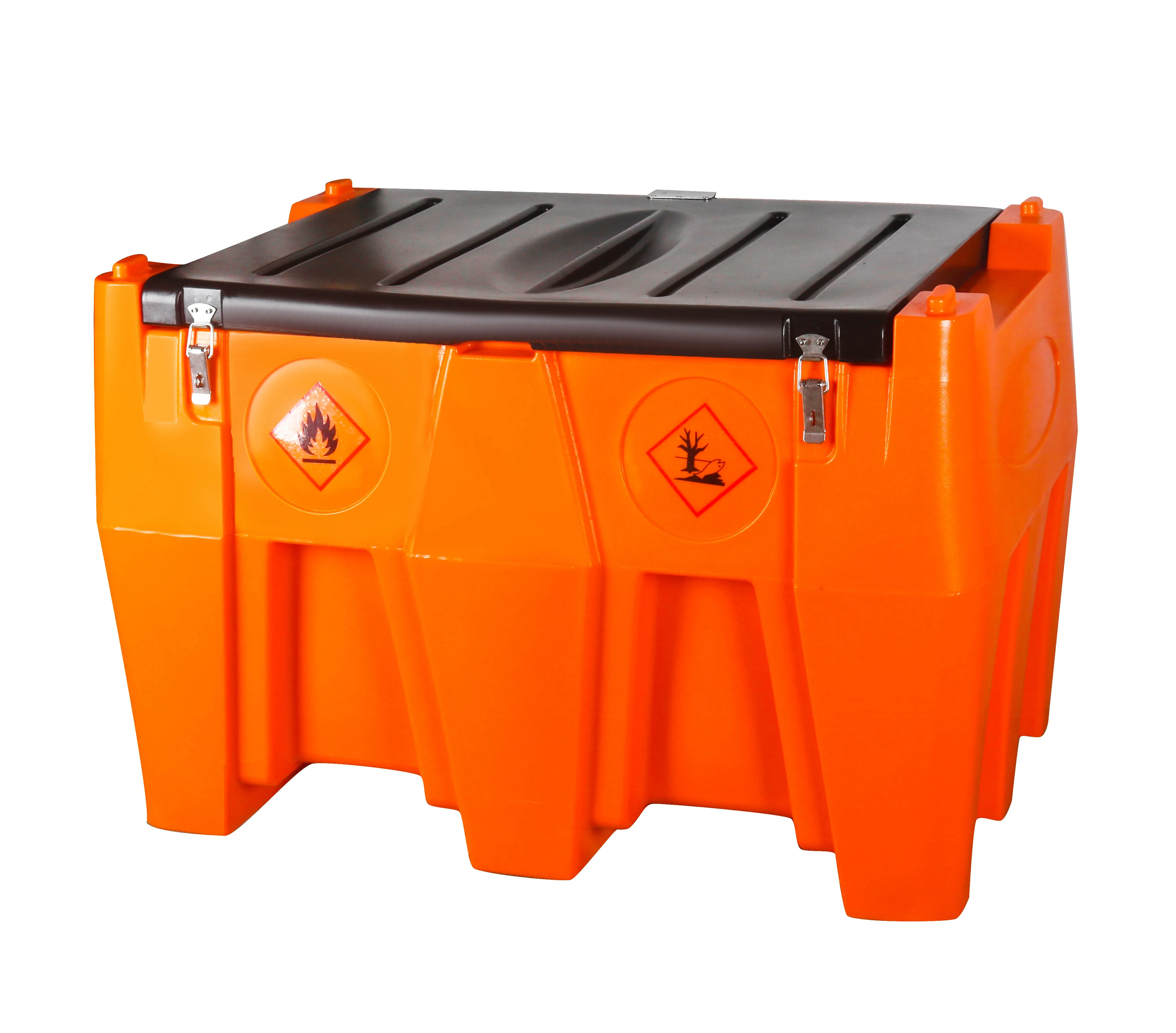 480l portable diesel fuel tank with pump for farm tractor