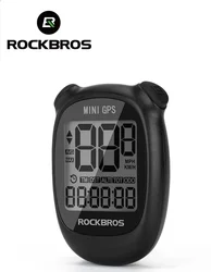 ROCKBROS Stopwatch Bicycle OdoMeter Cycling Wirless GPS Speedometer 1.6 inch Display Backlight Bicycle Computer