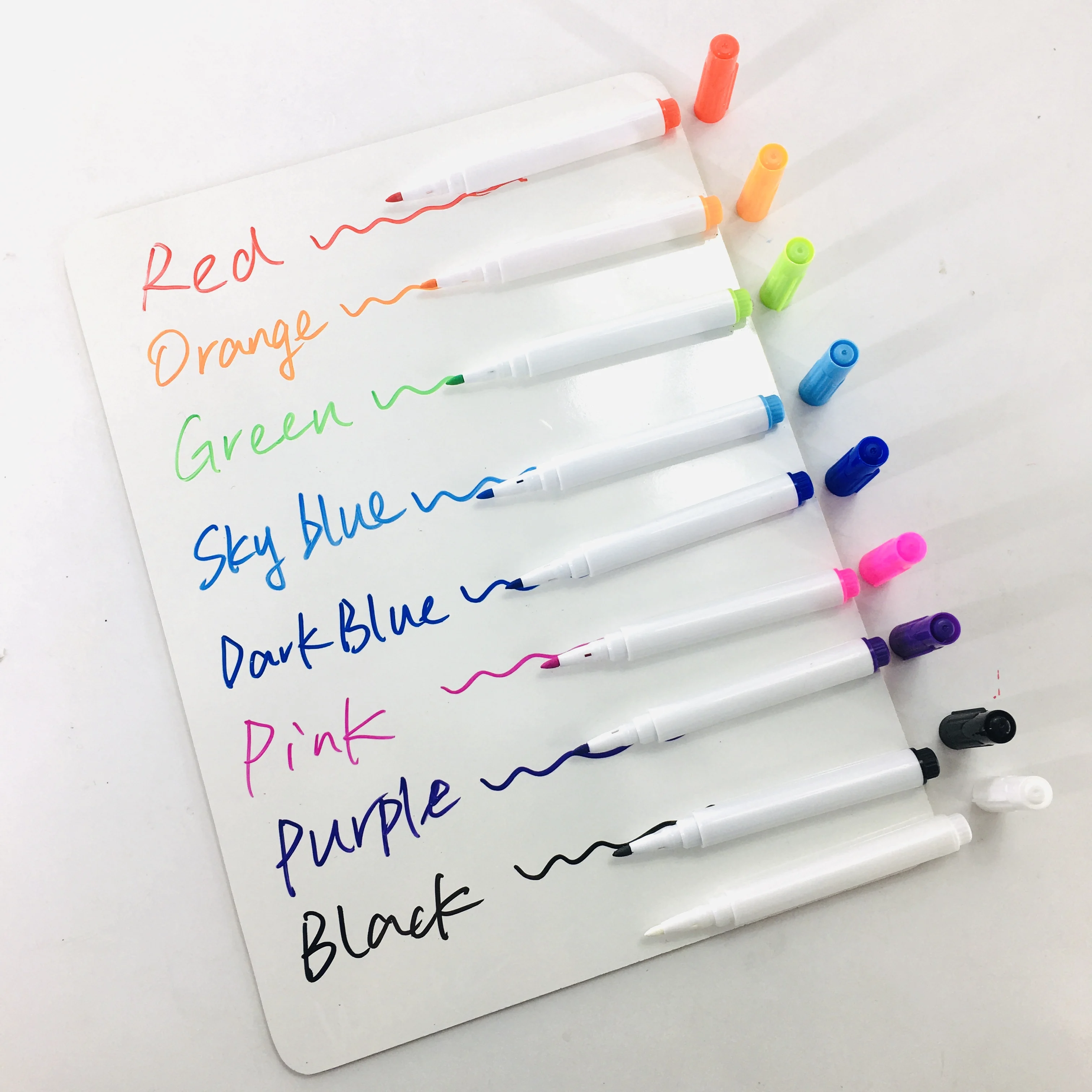 Liquid Black Refillable Chalkboard Whiteboard Markers Buy Color