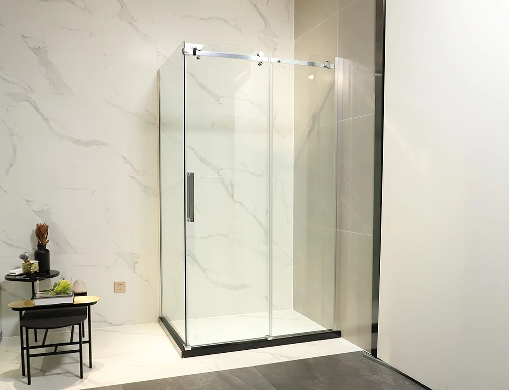 Hot selling high quality frameless sliding shower room door