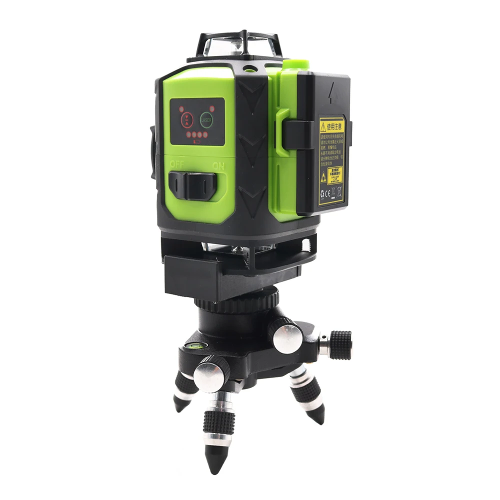 Fukuda Laser Level Green 16 Lines 4d Level Self-leveling 360 Horizontal ...