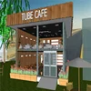 light steel frame structure finished prefab luxury shipping mobile restaurant Bar cafe coffee house
