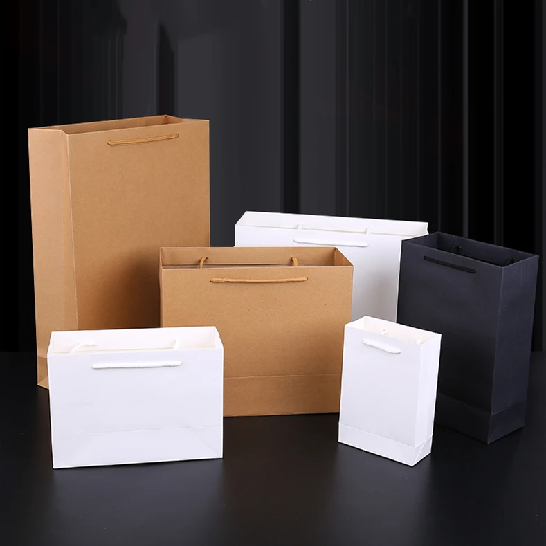 
Hot sell custom design paper packaging Bags wholesale for hair 