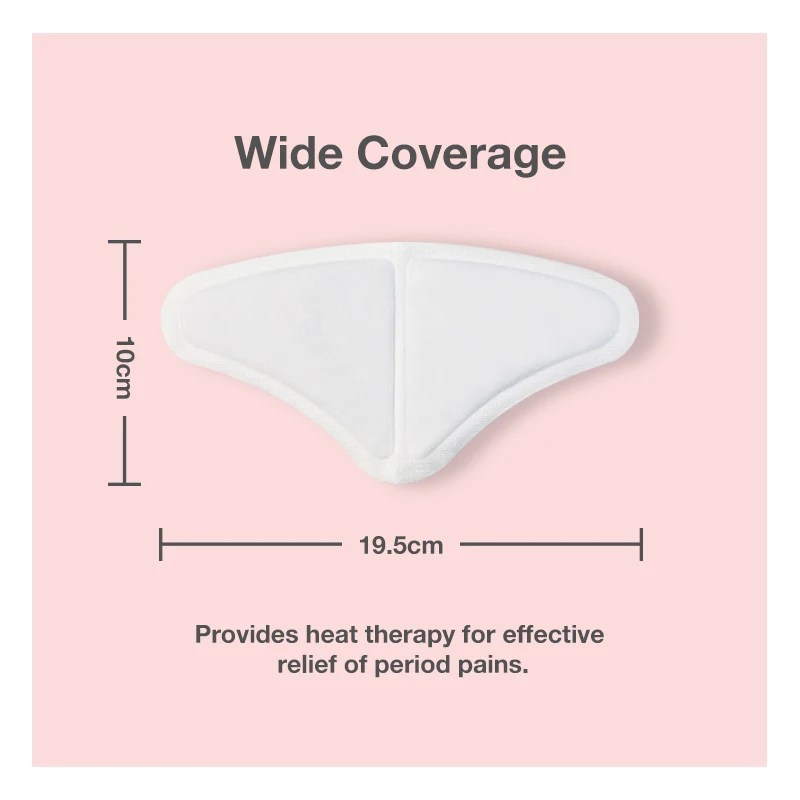 Long Lasting Disposable Self Heating Pad Instant Menstrual Heat Patch