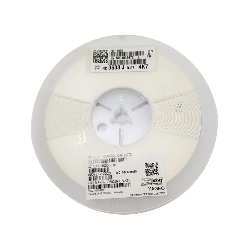 The New Original Electronic Components Rc0603jr-074k7l Res Smd 4.7k Ohm ...