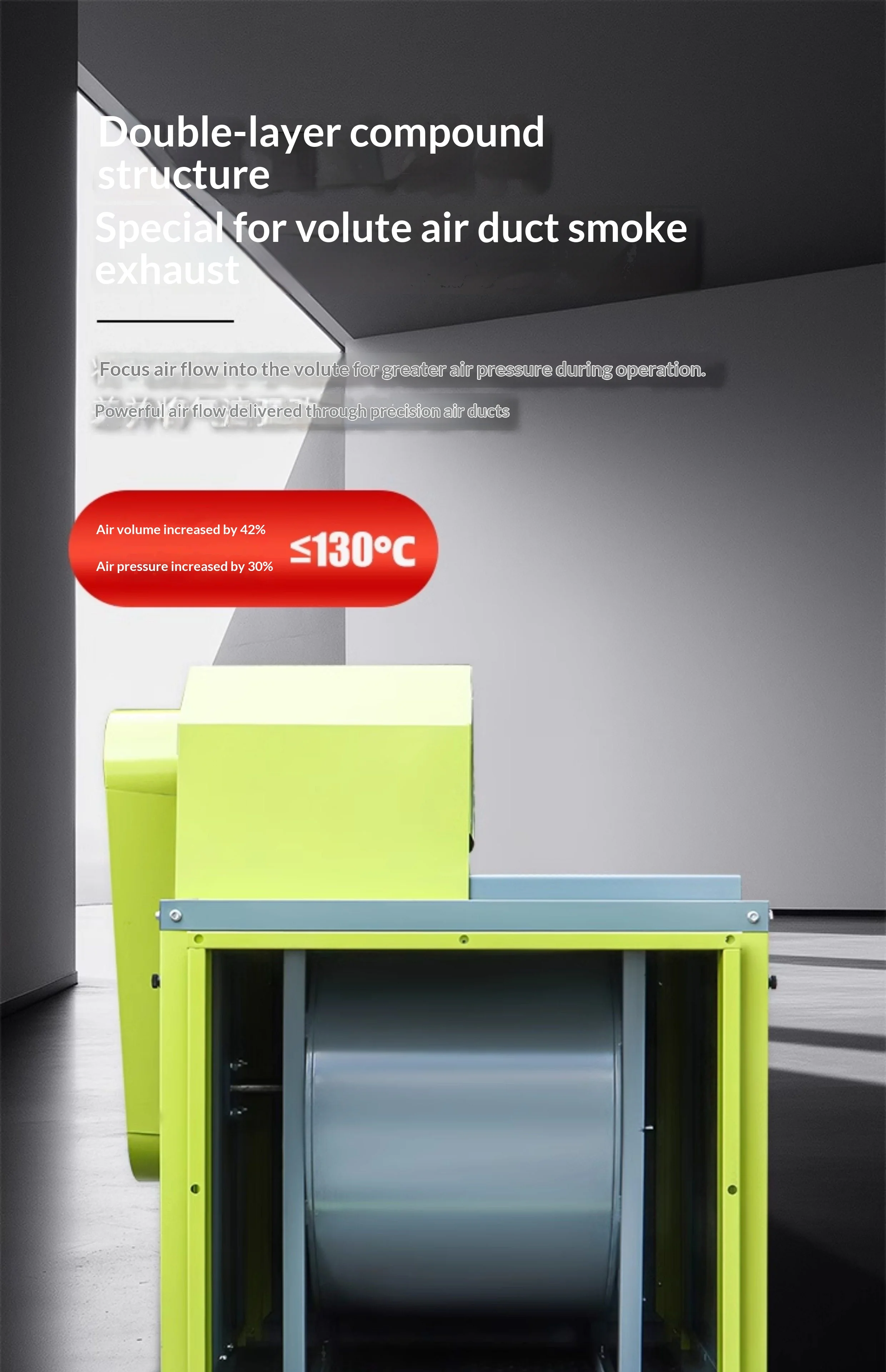 Centrifugal Fan, 380V, Battery Powered - detail 14