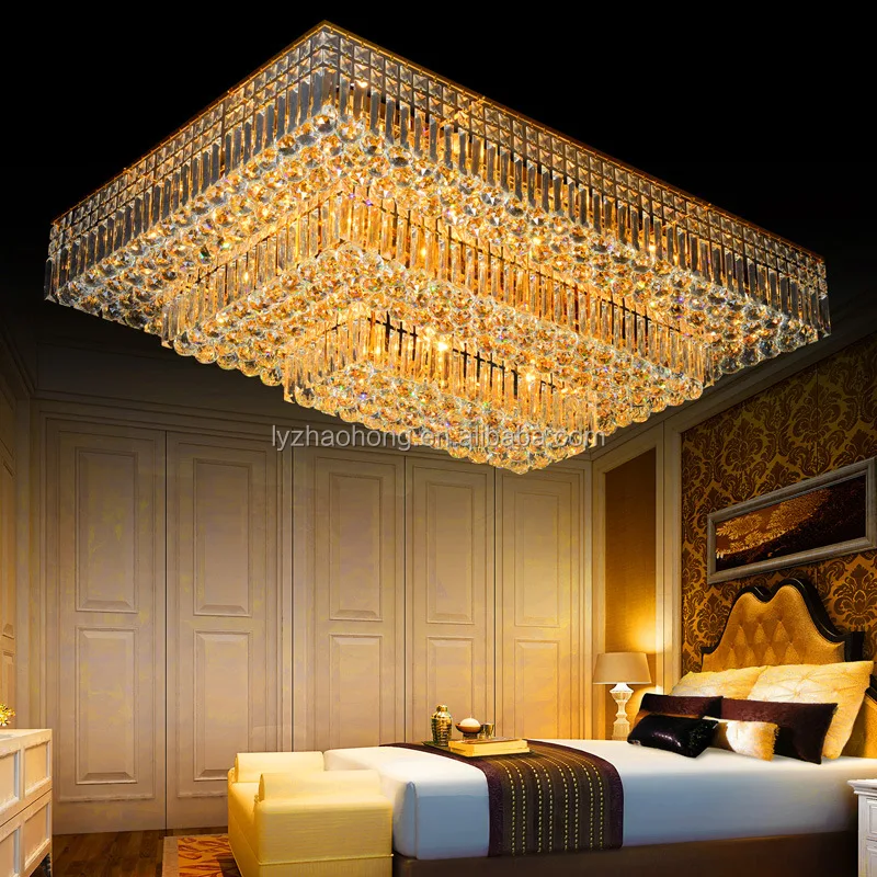 Led music crystal lamp. 5 Light Luxury Diamond Crystal Chandelier.