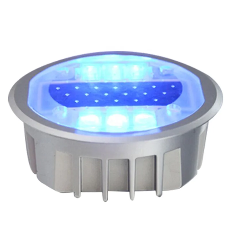 Embedded Road Stud Pathway Led In-ground Driveway Lights Round Aluminium Garden 1-year Aluminum Alloy IP68 ROHS EMC FCC Ce