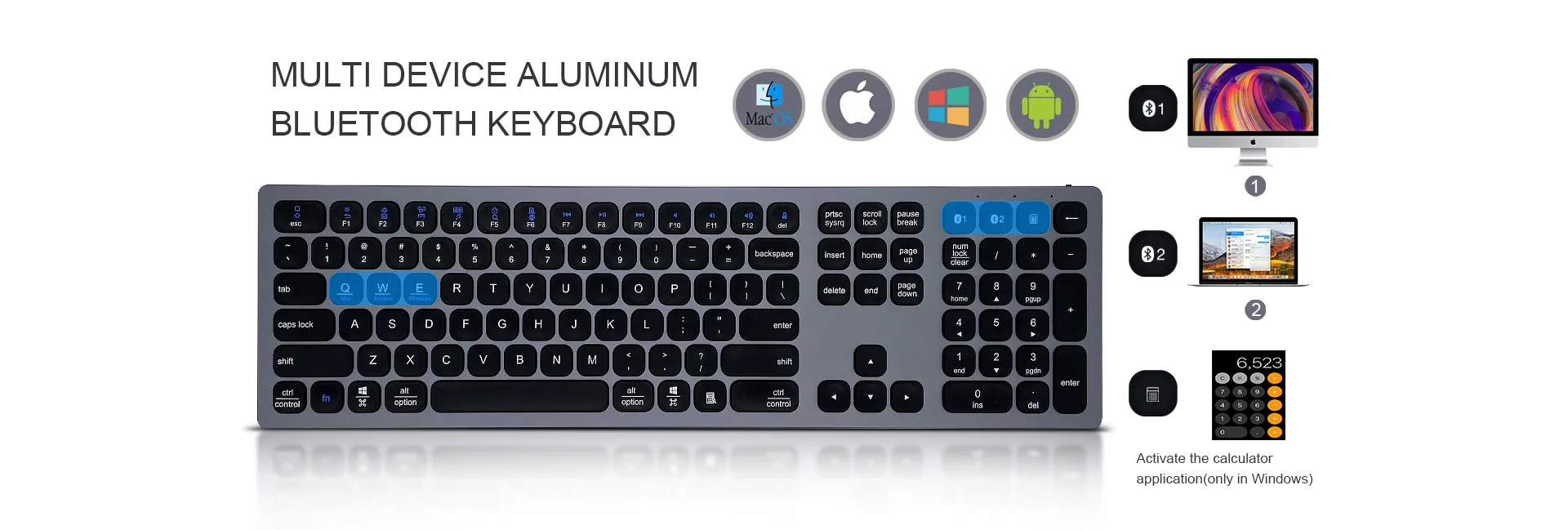 Rohs Bluetooth Keyboard For Mac