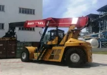 Material Handling Equipment Used Reach Stacker 45 Ton Sany Srsc45v ...