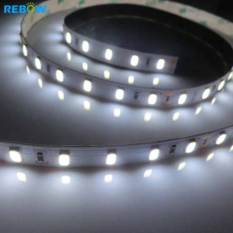 High lumen super bright 12v 24v 5630 CRI 95 5500K led strip 60d