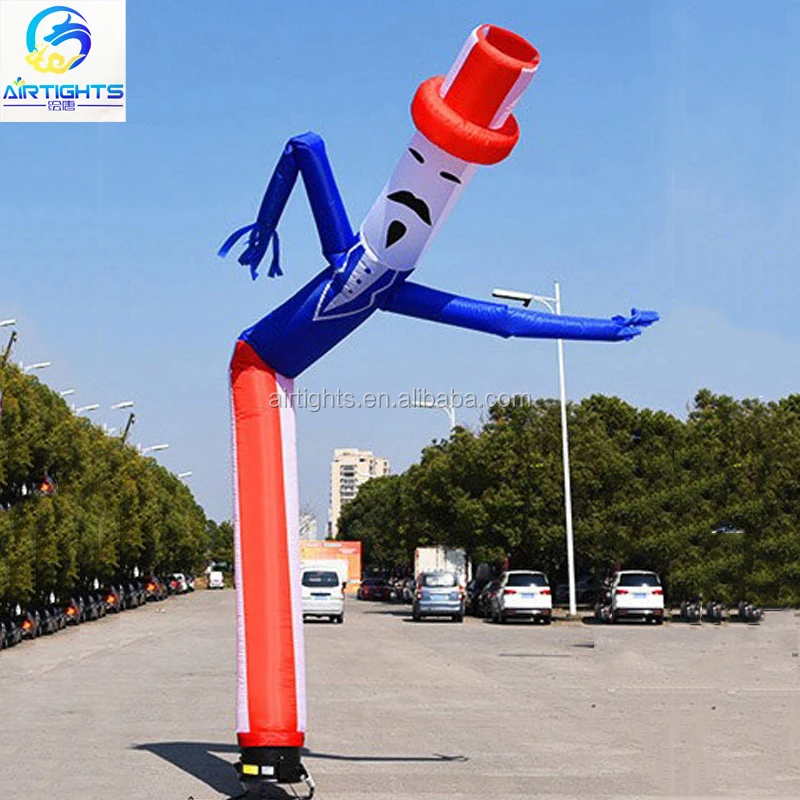 Uncle Sam Sky Puppet Festival Decoration USA Inflatable Air Dancer