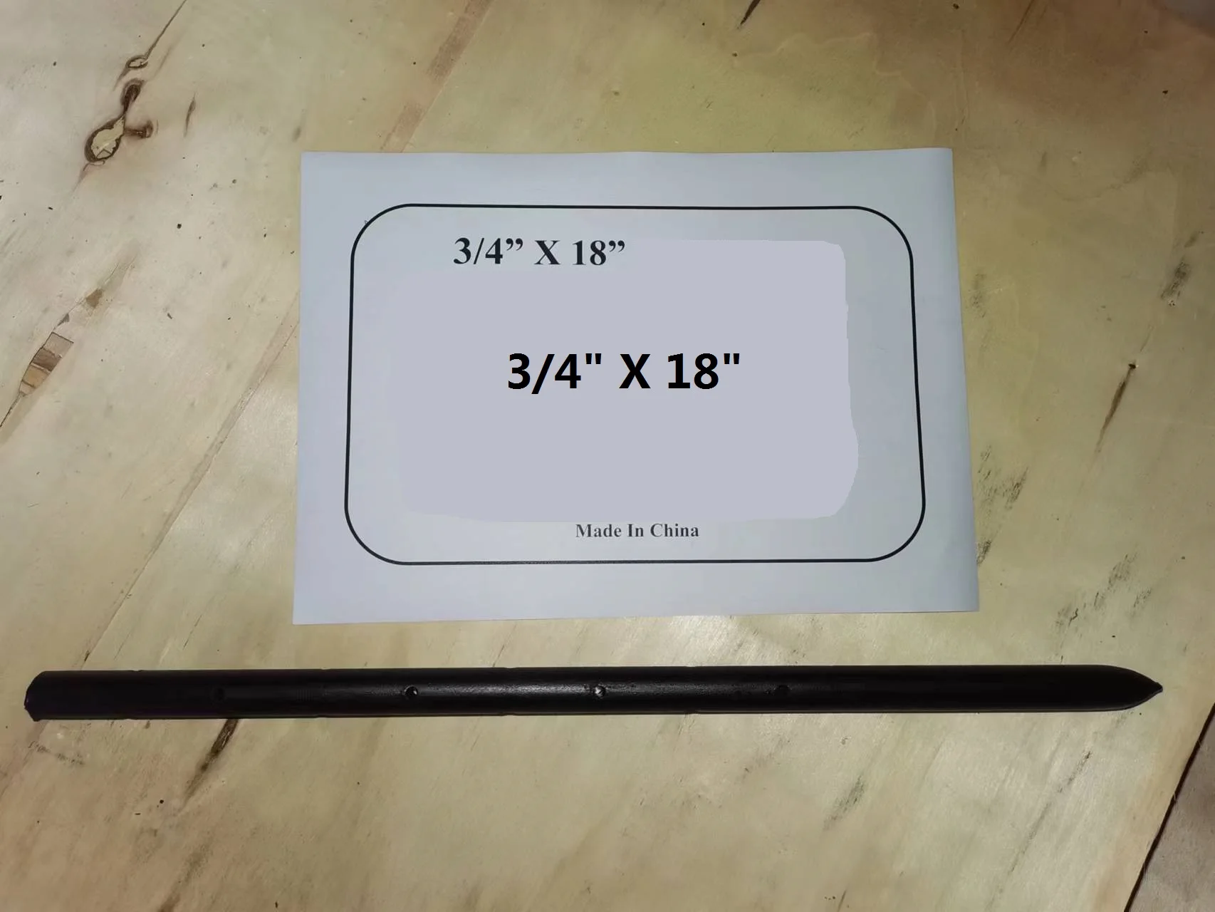 Construction Concrete Form Nail Stake 3/4