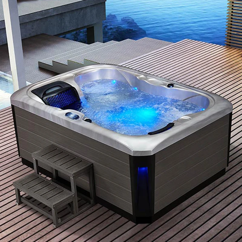 Winter Hot Tub Pool Whirlpool 2 Person Outdoor Balboa Sex Japanese Spa ...