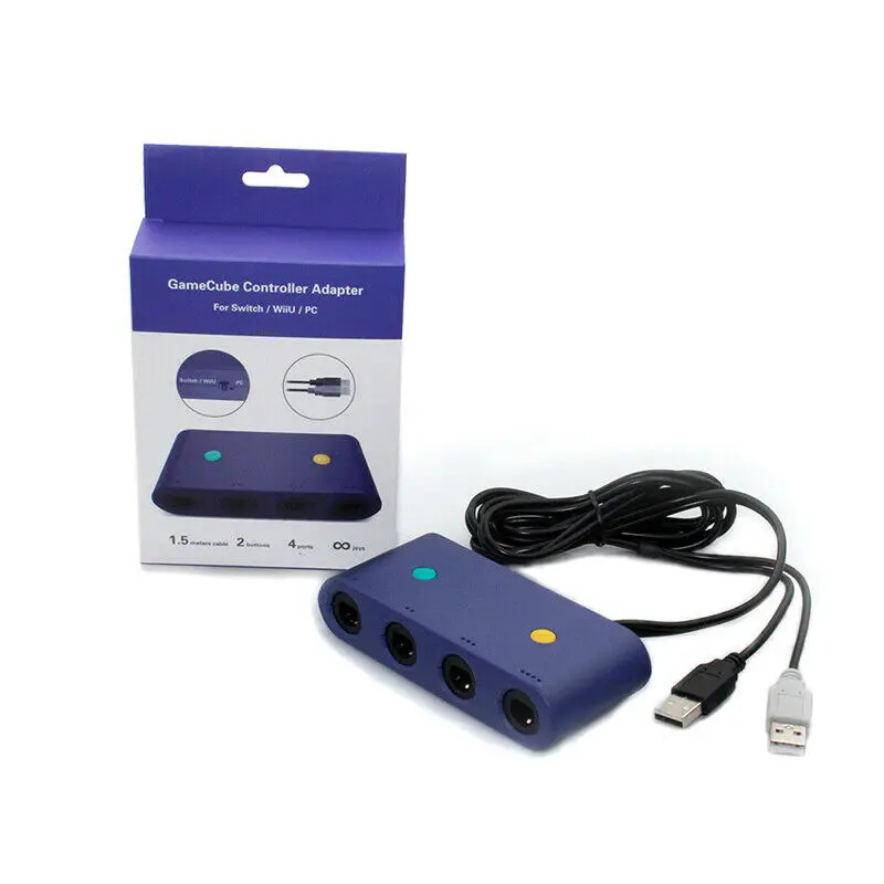 gamecube usb adapter driver not detecting ports