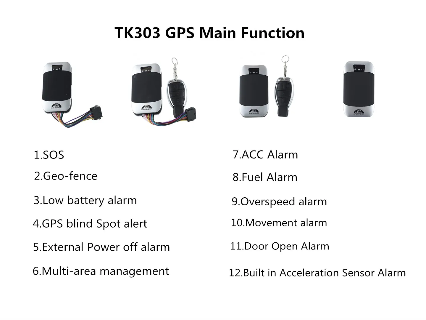 Factory Waterproof Gps Tracking Device Car/truck Coban Gps 303g With