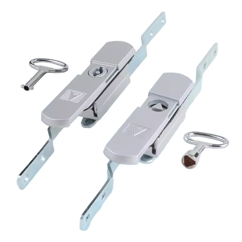 MS820 Aluminum Profiles Electric Cabinet Lock Waterproof Rittal Cabinet Lock Distribution Box Door Connecting Rod Sky details