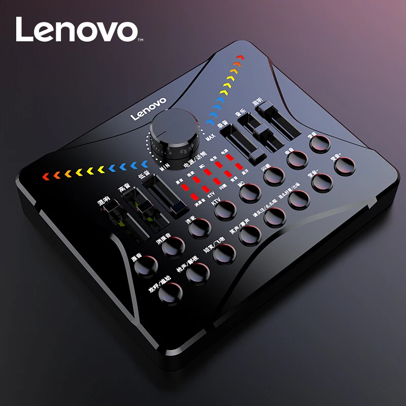 레노버 Uc02 사운드 카드,여러 사운드 효과,클릭 조작 Buy Usb Sound Card,Ess Sound Card,Karaoke Sound Card Product