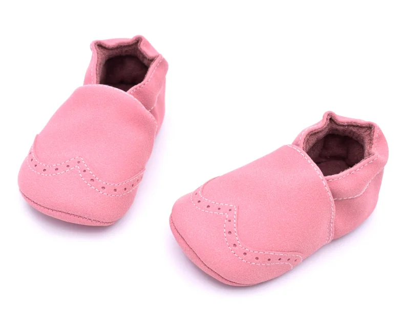 New Abrasive Leather Babyshoes One Pair Sell Cute 01 Year Old Soft