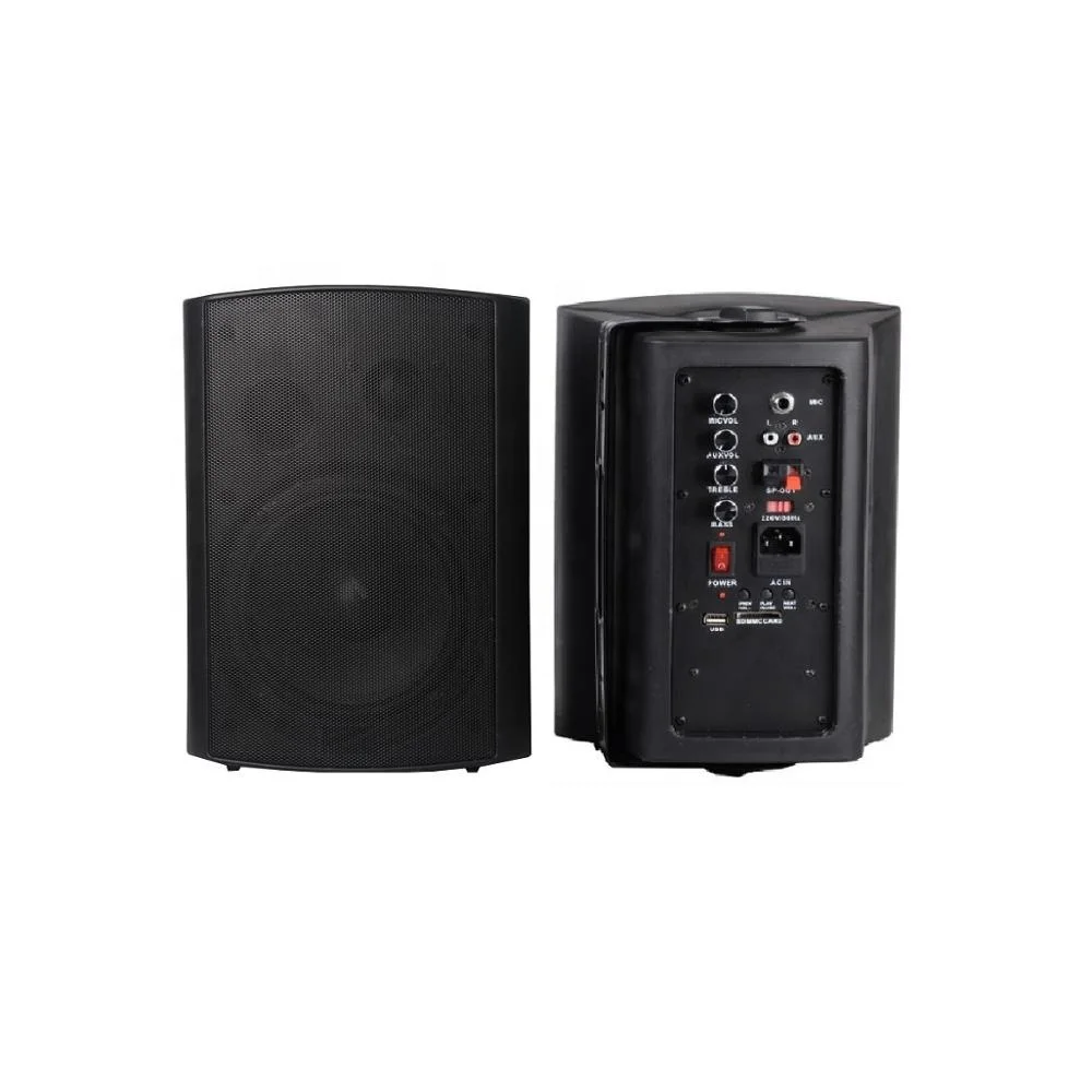 active wall speaker with 30W amplifier 