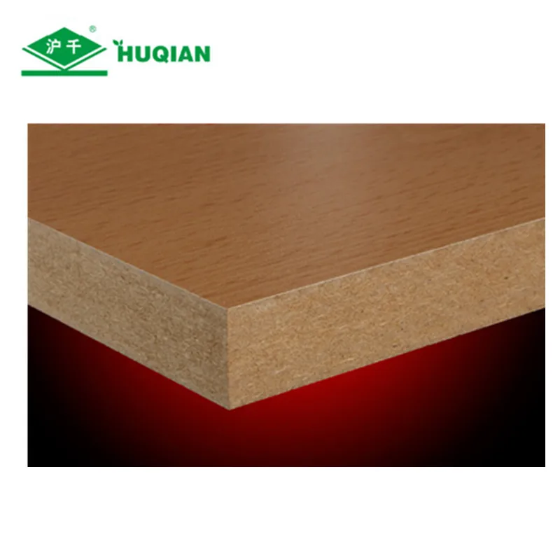 
China manufacture high quality 18mm mdf black/white mdf melamin board 