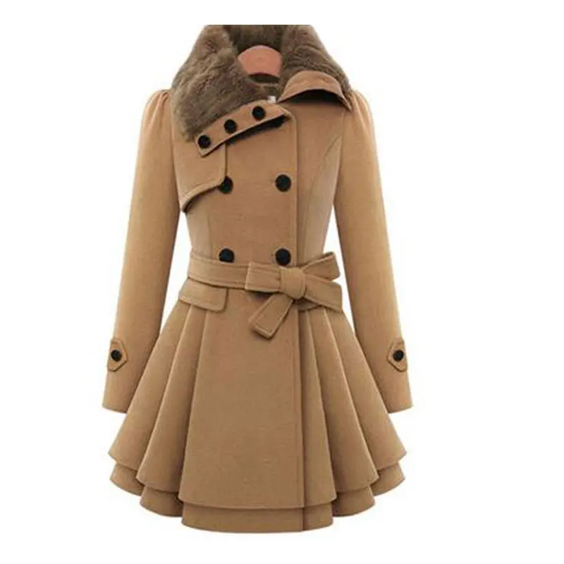 lapel winter coat