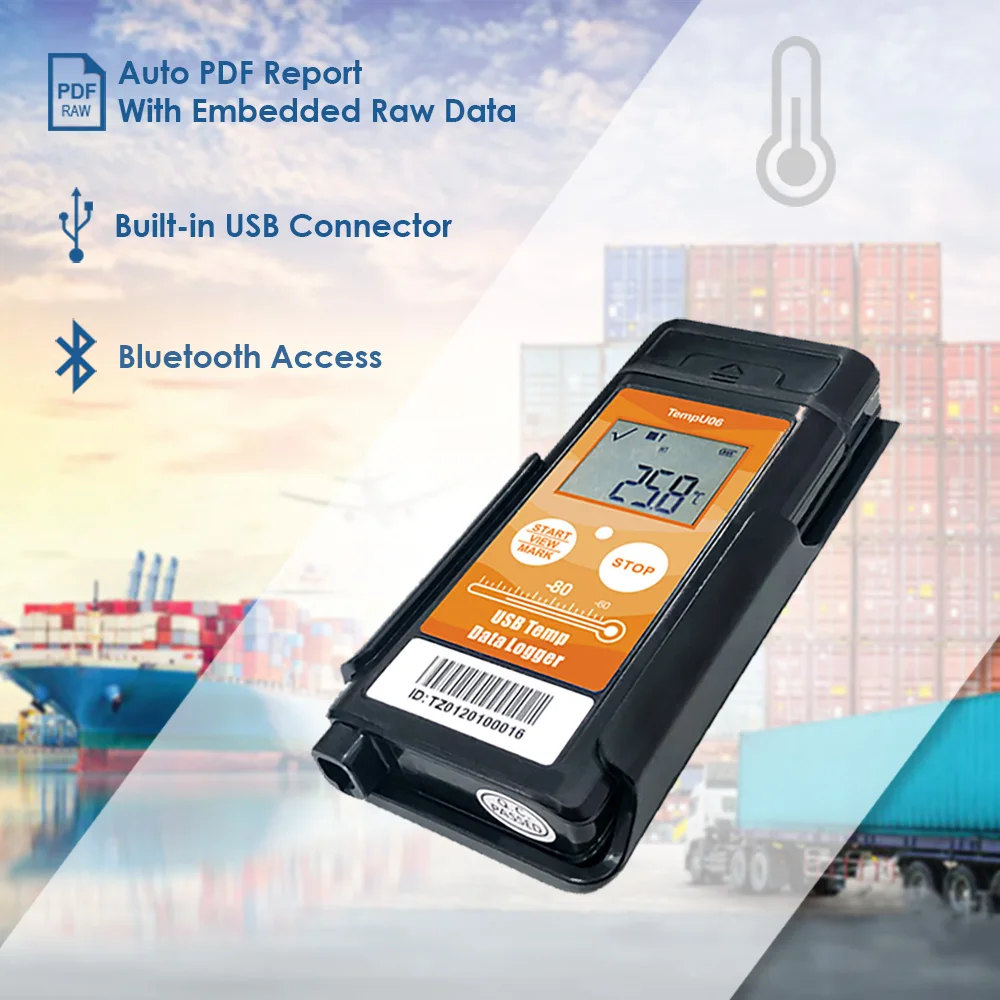 Usb Temperature Data Logger Vaccine Thermometer Refrigerated Buy