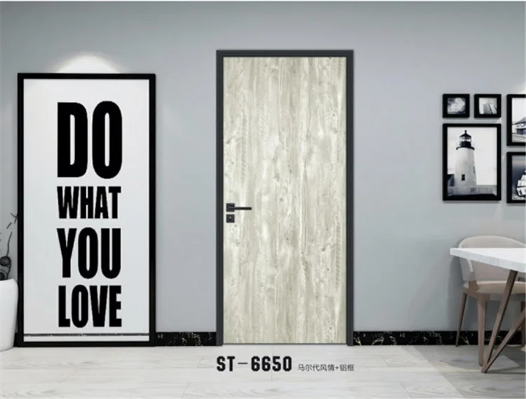 Última Habitación Puertas De Madera De Moda Puerta De Madera Interior