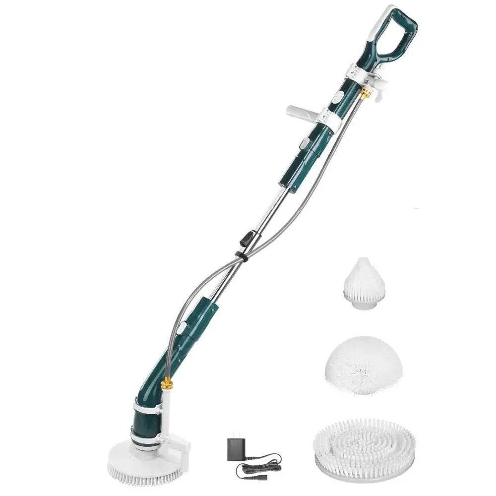 Electric Cleaning Brush With Hose Rotating Brush Incl Extendable