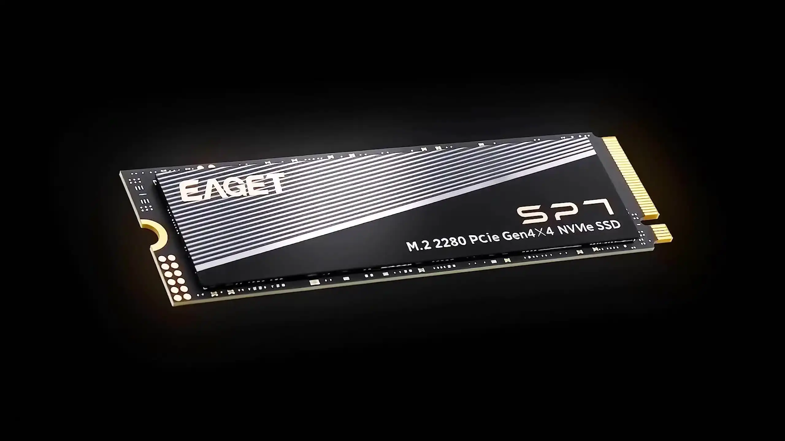 EAGET 1TB/2TB/4TB NVMe M.2 SSD, PCIe 4.0, 7400MB/s, Internal Solid
