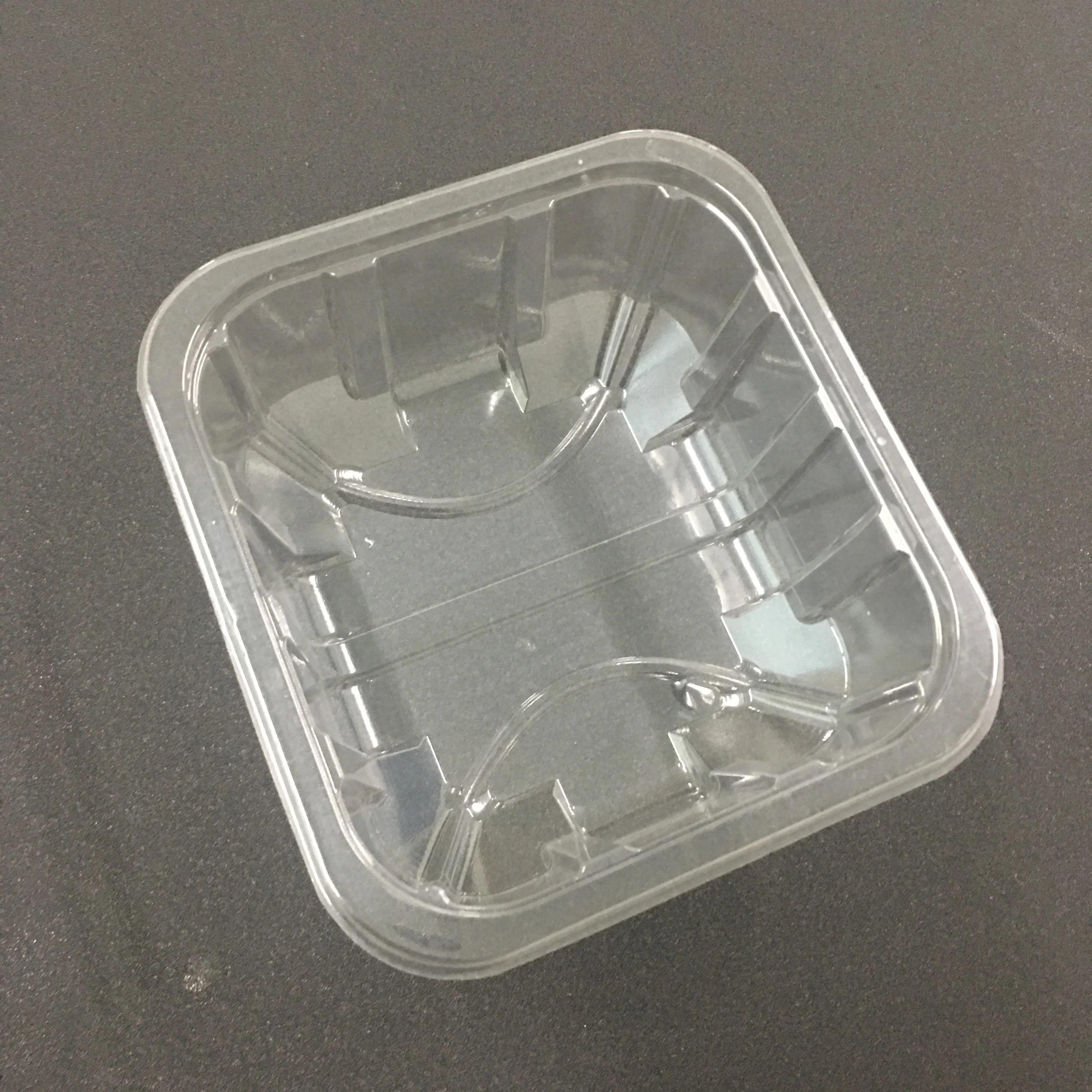 Supermarket Disposable Clear Plastic Fruit Tray Mushroom Tray Plastic