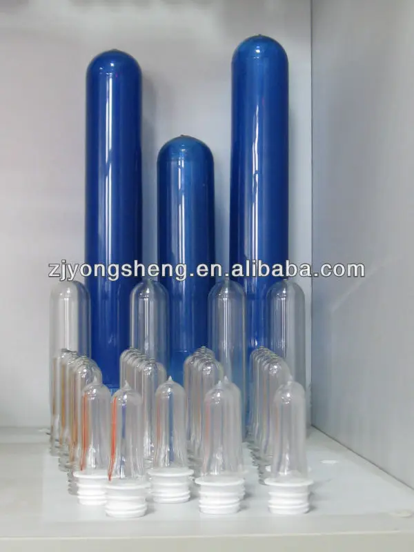 38mm plastic bottle tube for juice,bottle preform multi-cavity injection pet preform mold