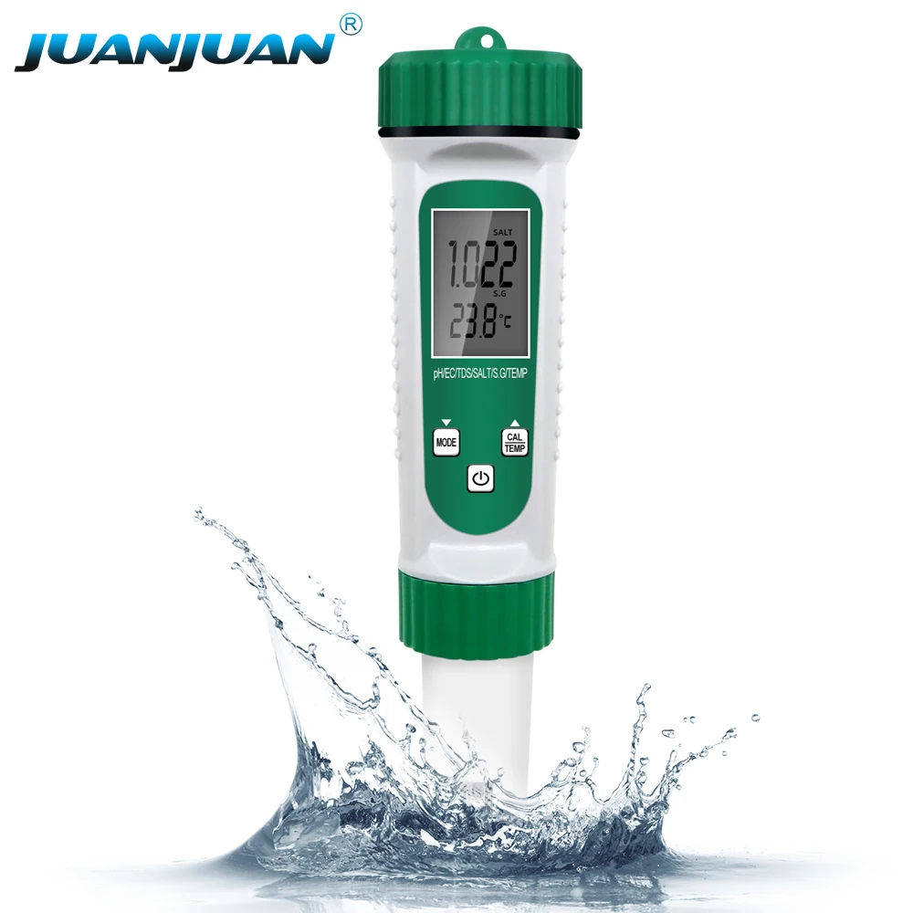 High Precision 6-in-1 Water Tester PH-786 for Aquarium Testing