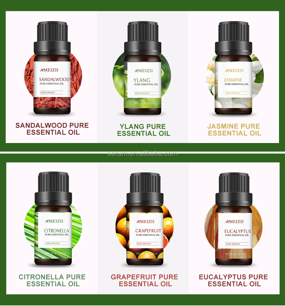 Custom 10ml 20ml 30ml Natural Plant Extract Lavender Essential Oil Body