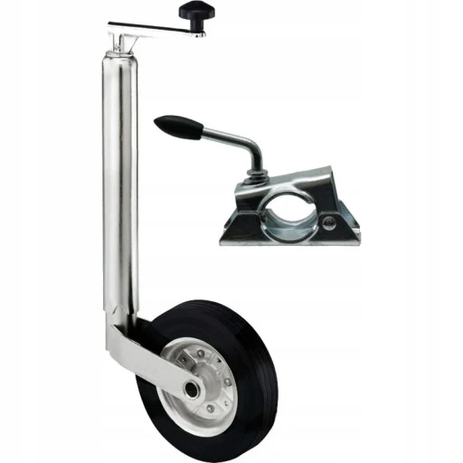 Heavy Duty Trailer Power Camper Tongue Jack Jockey Wheel With Clamp For