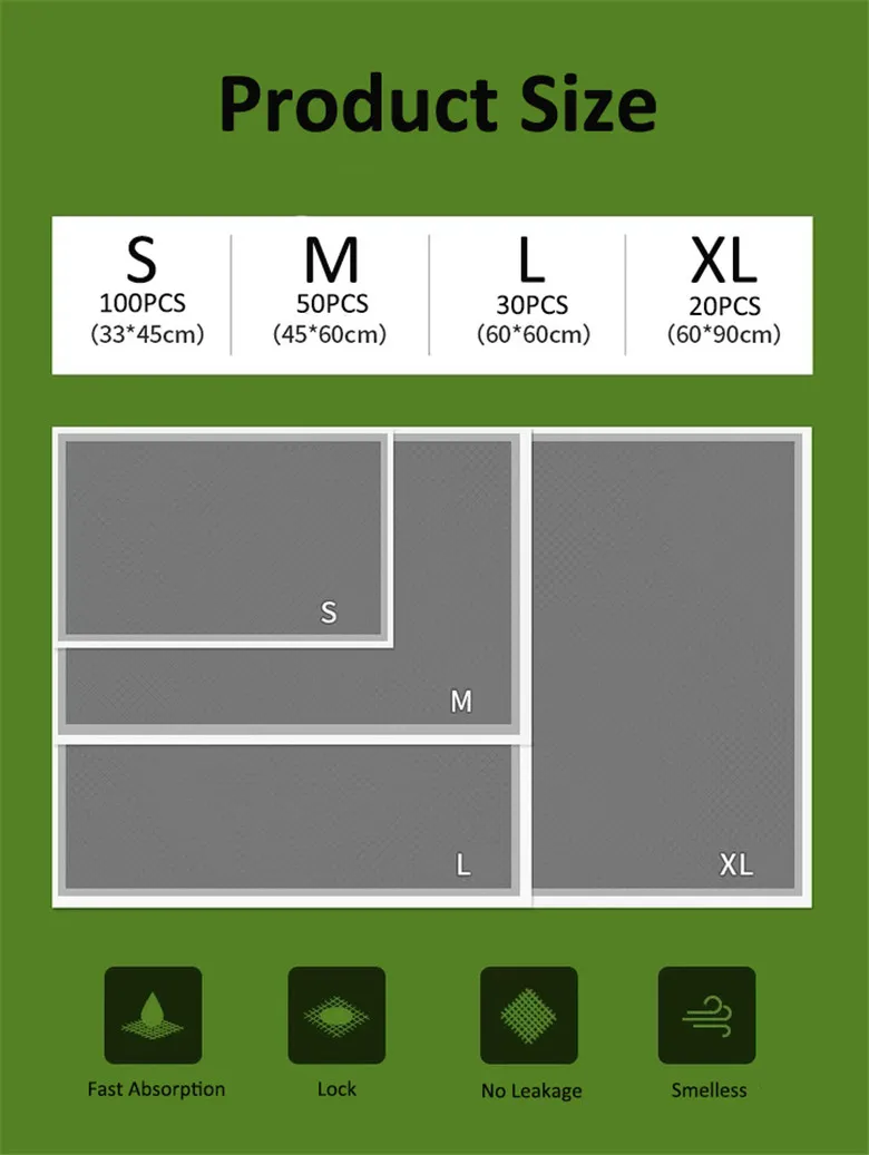 2019 Hot item disposable activated carbon fiber deodorization pets puppy potty toilet dog sleeping pad