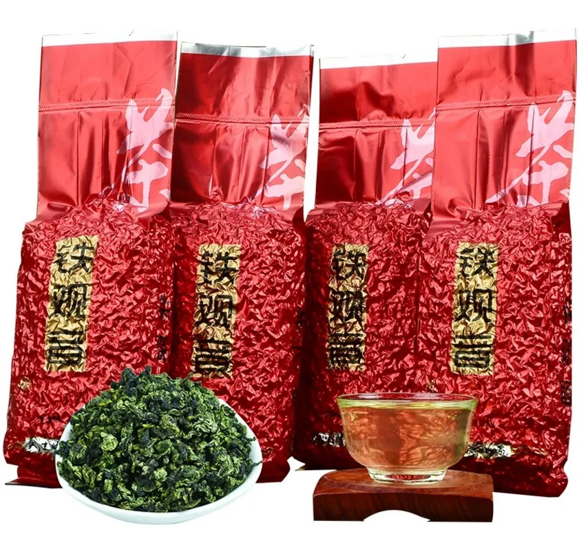 Wholesale 250g/bag vacuum packing Oolong Green Tea Fujian Oolong