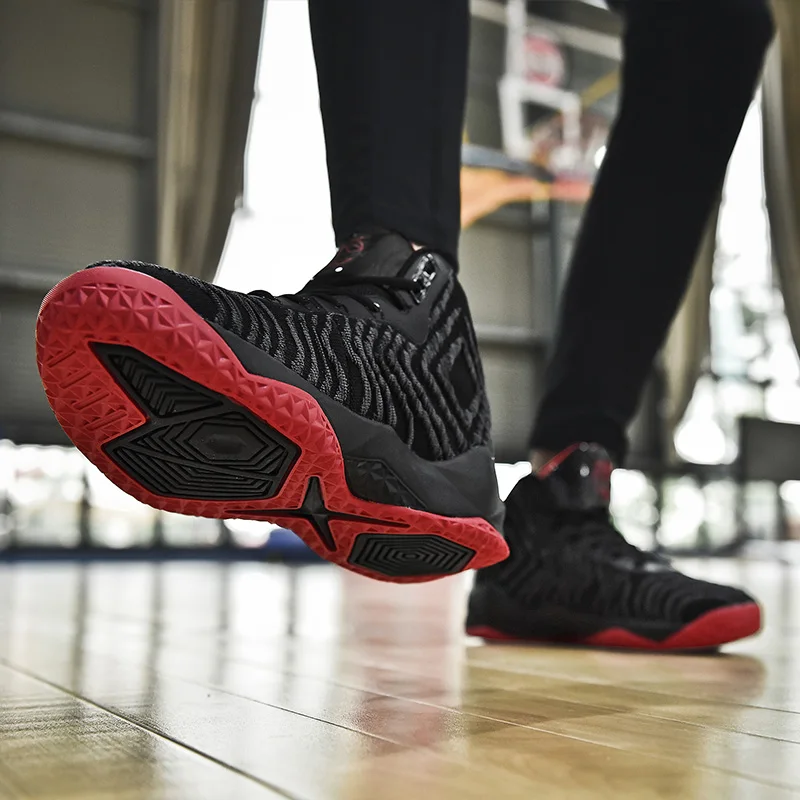 High Top Men's Sports Shoes Basketball,Air Basketball Shoes Men