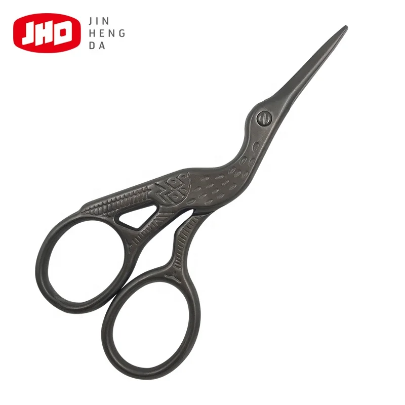 
New Beauty Tools Bird Design Manicure Scissors Hair scissor Black Eyelash Scissors 